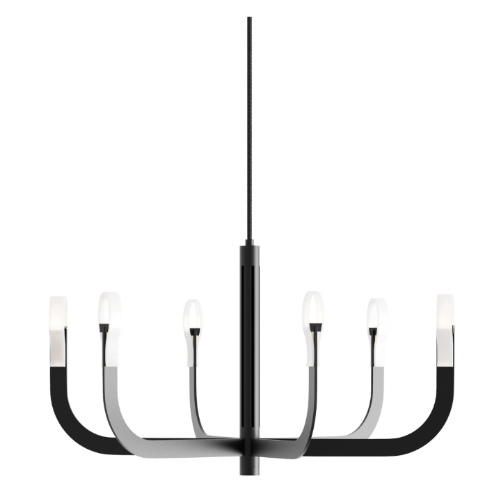 J-us Compact Single-Arm Pendant Lamp by LucePlan Pendant Lamps